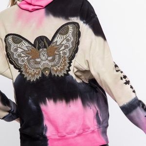 ZADIG & VOLTAIRE WOMEN'S SPENCER TIE DYE HOODIE
